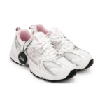 New Balance 530 - White Mid Century Pink GS - Image 3