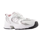New Balance 530 - White Mid Century Pink GS - Image 4