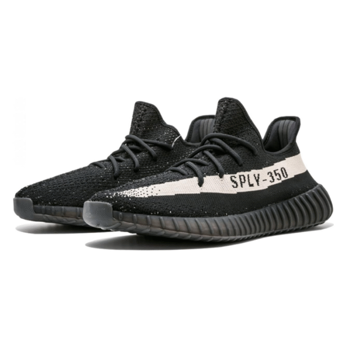 Adidas Yeezy Boost 350 V2 - Core Black White - Image 5