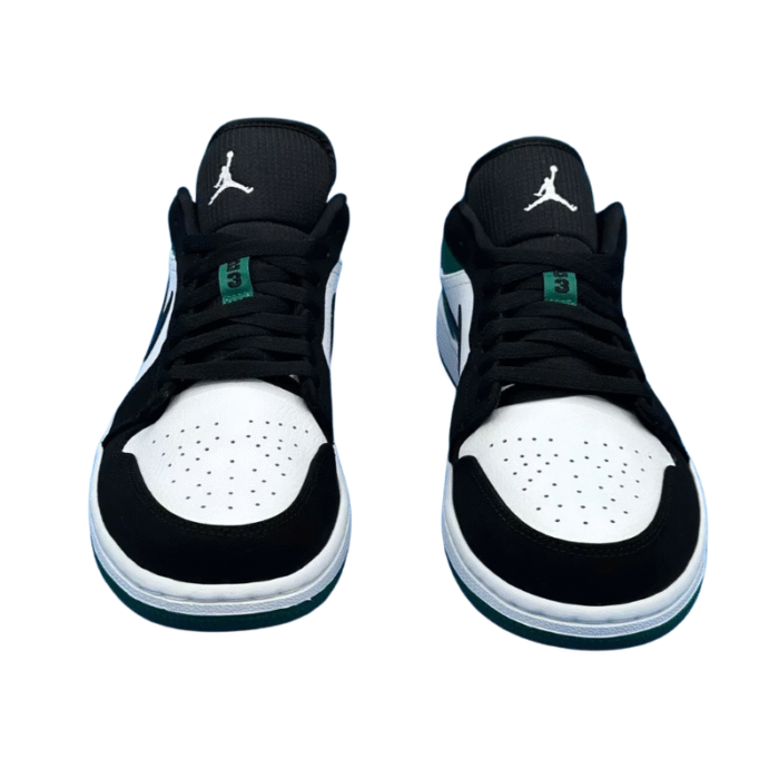 Jordan 1 Low - White Black Mystic Green - Image 2