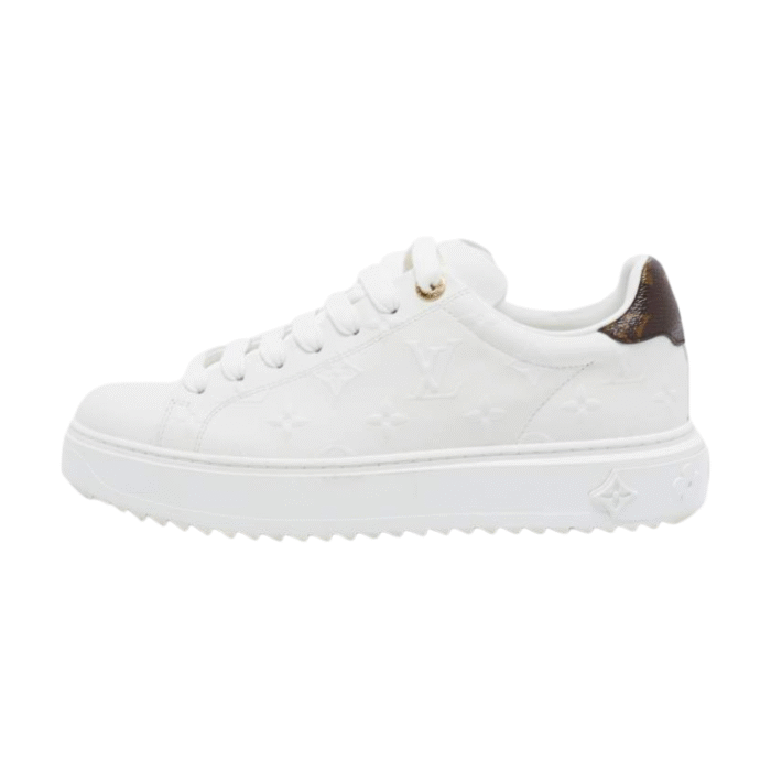 Louis Vuitton Time Out - Debossed Monogram Leather White - Image 2