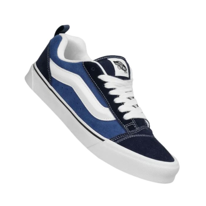 Vans Knu Skool - Navy White - Image 3