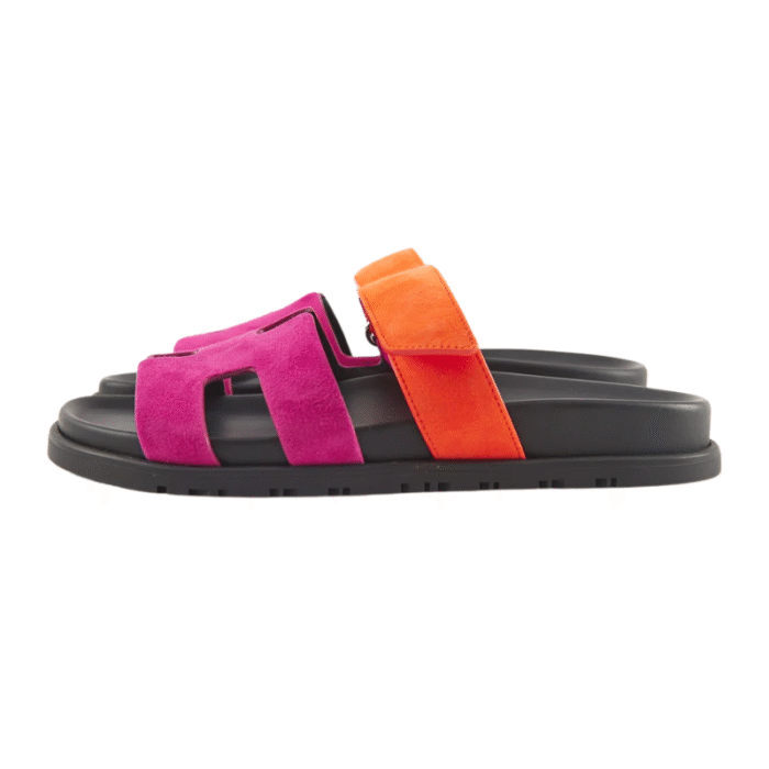 Hermes Chypre Sandal Rose Chapas / Orange Synthétique - Image 3