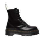 Dr. Martens Jadon Platform Boots - Black Smooth Leather