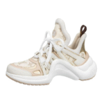 Louis Vuitton Archlight Sneakers 'Beige Monogram Gold - Image 2