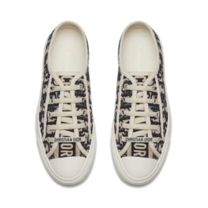 Dior Walk'N'Dior Oblique - Navy Canvas - Image 3