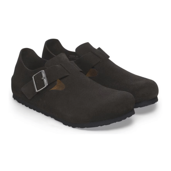 Birkenstock London - Suede Leather Black - Image 3