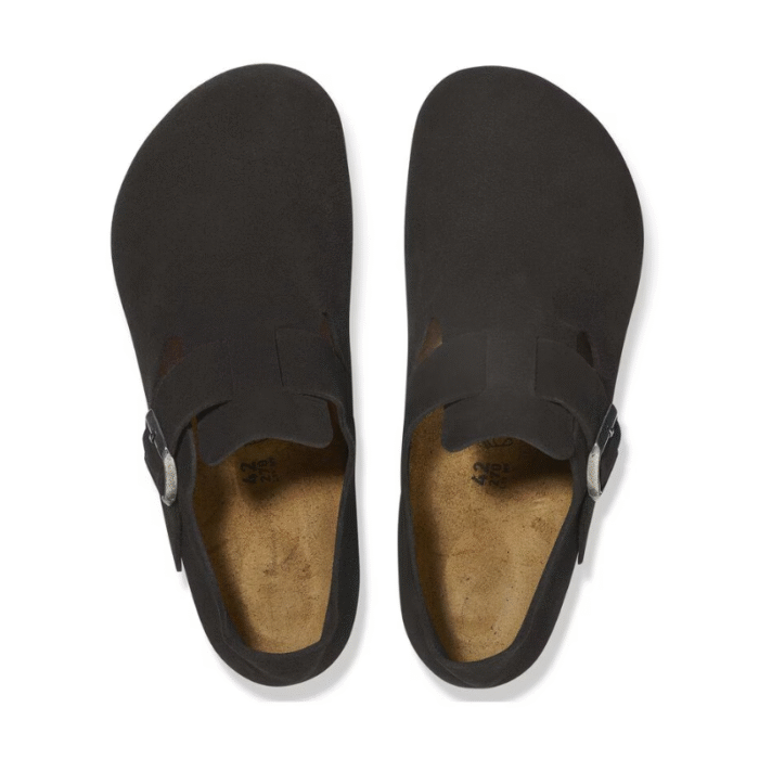 Birkenstock London - Suede Leather Black - Image 5