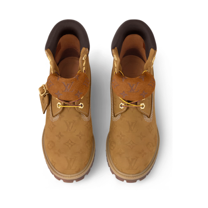 Louis Vuitton Timberland 6" Ankle Boot - Wheat Monogram - Image 3