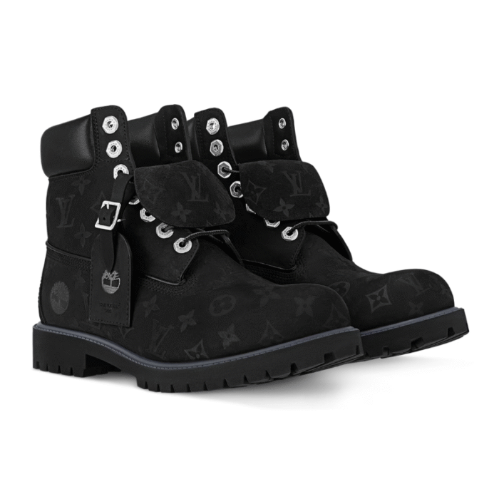 Louis Vuitton Timberland 6" Ankle Boot - Black Monogram - Image 2