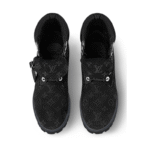 Louis Vuitton Timberland 6" Ankle Boot - Black Monogram - Image 3