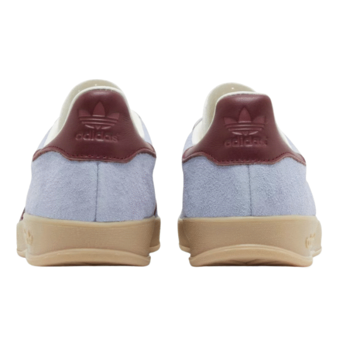 Adidas Gazelle Indoor - Blue Dawn Collegiate Burgundy - Image 4