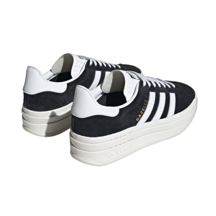 Adidas Gazelle Bold Core - Black White - Image 2