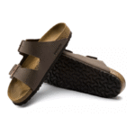 Birkenstock Arizona Birkibuc - Mocha - Image 3