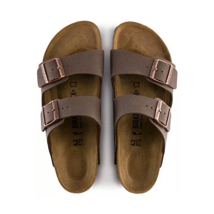 Birkenstock Arizona Birkibuc - Mocha - Image 4