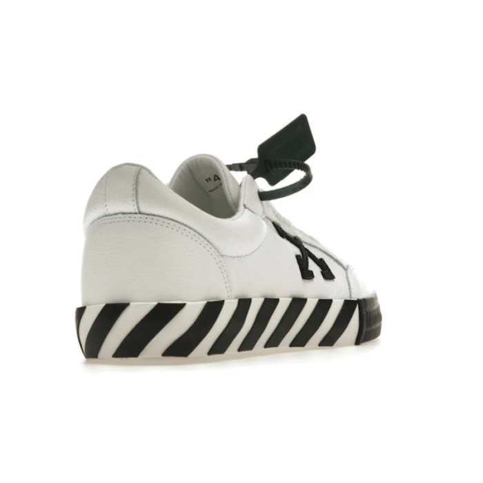 OFF-WHITE Vulc low leather - White Black SS22 - Image 5