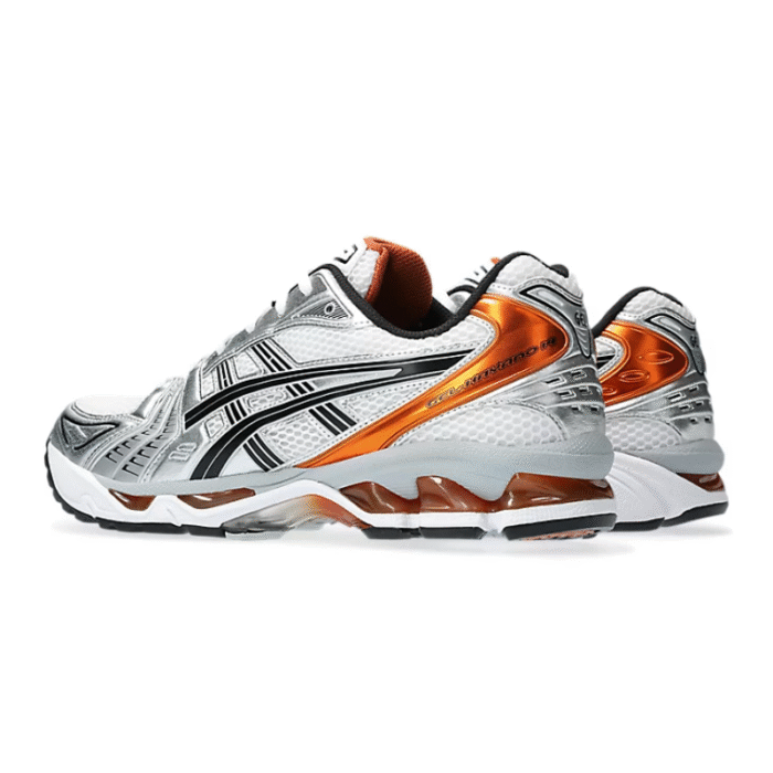 ASICS Gel-Kayano 14 - White Piquant Orange - Image 3