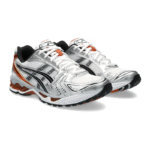 ASICS Gel-Kayano 14 - White Piquant Orange - Image 4