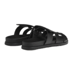 Hermes Chypre Sandal - Noir Calfskin Leather - Image 3