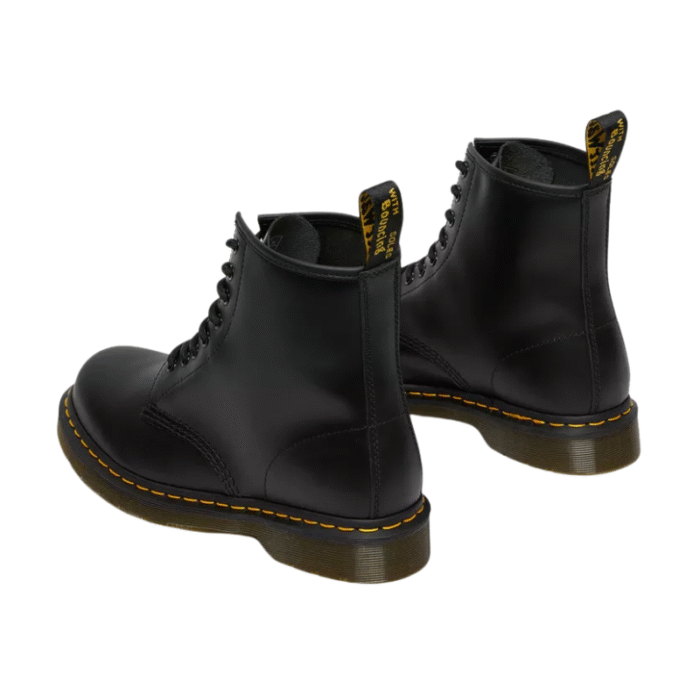 Dr. Martens 1460 Smooth Leather Lace Up Boot Black - Image 4