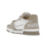 Louis Vuitton Trainer - Beige White - Image 4