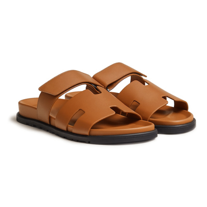 Hermes Chypre Sandal - Naturel Calfskin Leather - Image 2