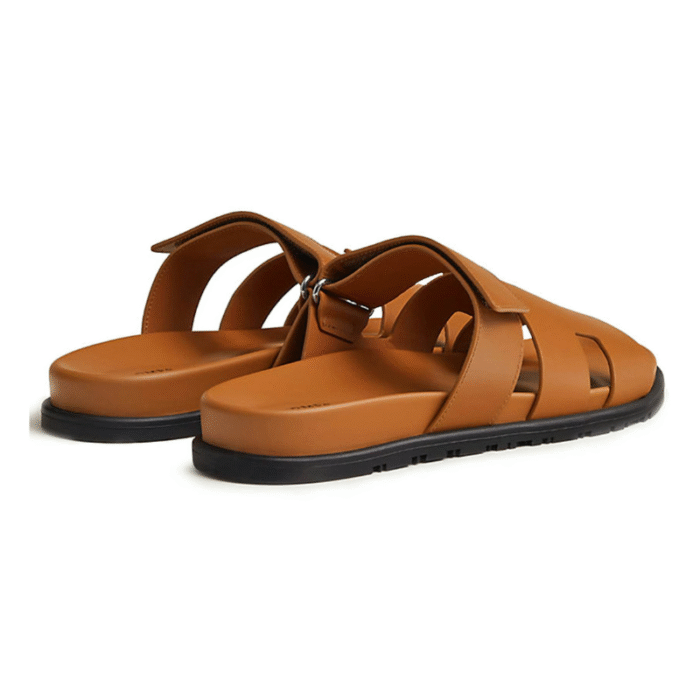 Hermes Chypre Sandal - Naturel Calfskin Leather - Image 3