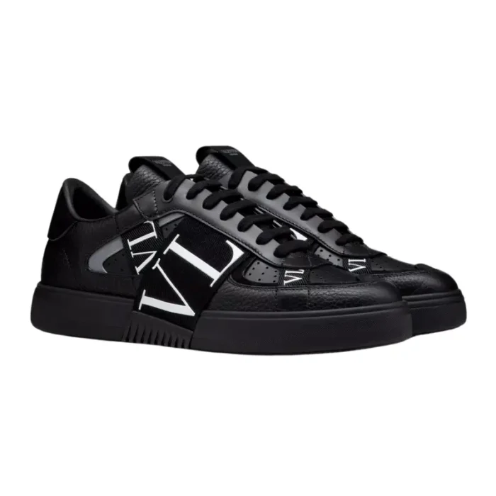 Valentino Garavani VL7N Sneaker Low Top - Black White Black - Image 2