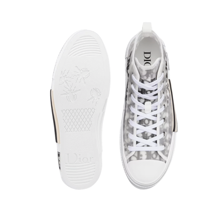 Dior B23 High Top Logo Oblique - Image 4