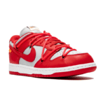 Nike Dunk Low Off-White University Red - Image 2