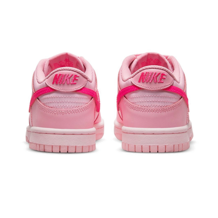 Nike Dunk Low Triple Pink (GS) - Image 5