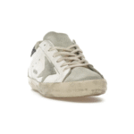 Golden Goose Super-Star - White Dark Grey Glitter - Image 2