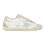 Golden Goose Super-Star - White Silver Ice Blue