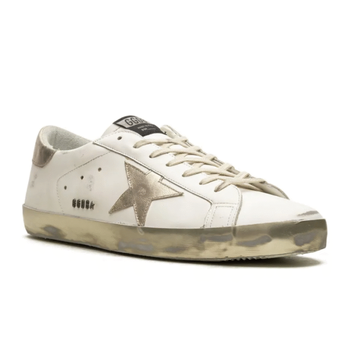 Golden Goose Super-Star Classic - White/Gold - Image 2