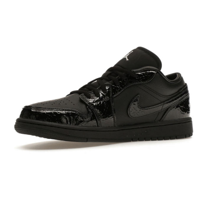 Jordan 1 Low SE Patent - Elephant Black - Image 4