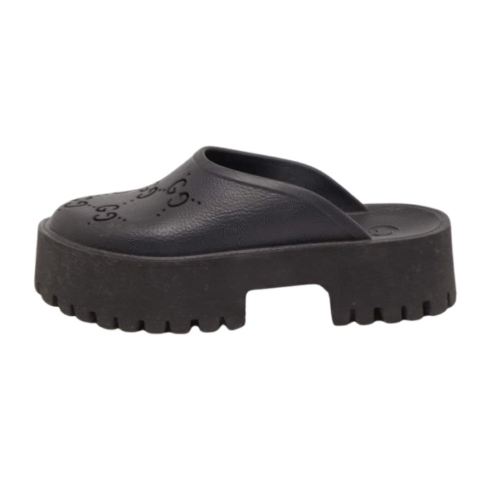 Gucci Perforated GG - Platform mules - Image 2