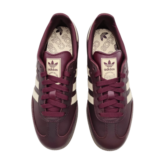 Adidas Samba OG - Maroon Crystal Sand - Image 4