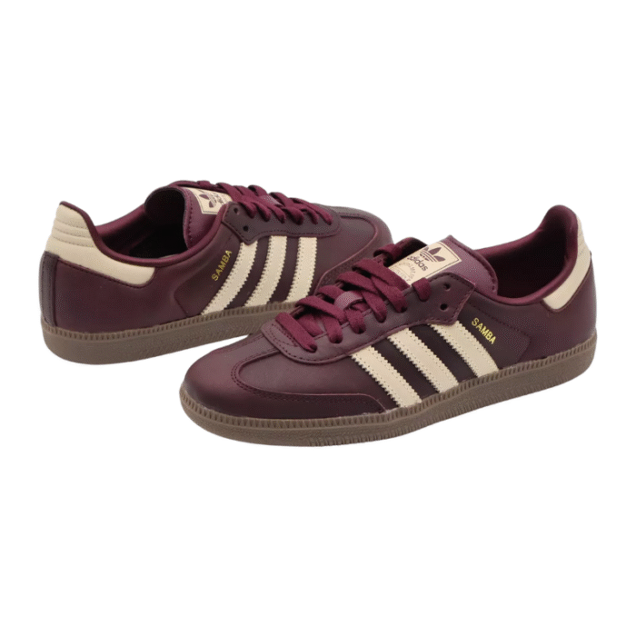 Adidas Samba OG - Maroon Crystal Sand - Image 6