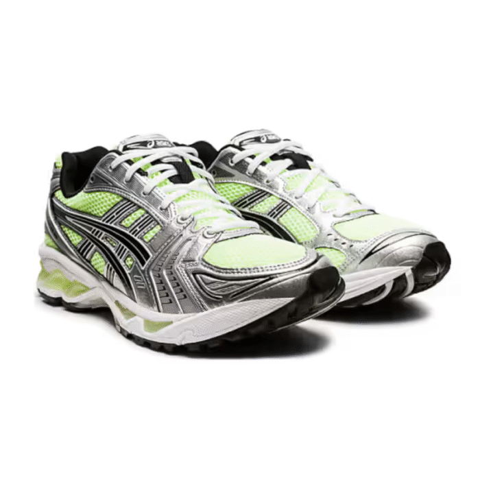 Asics Gel-Kayano 14 - Silver and Green - Image 3