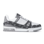 Louis Vuitton Trainer - Monogram Denim Grey White