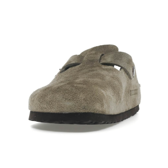 Birkenstock Boston Soft Footbed - Suede Taupe - Image 4