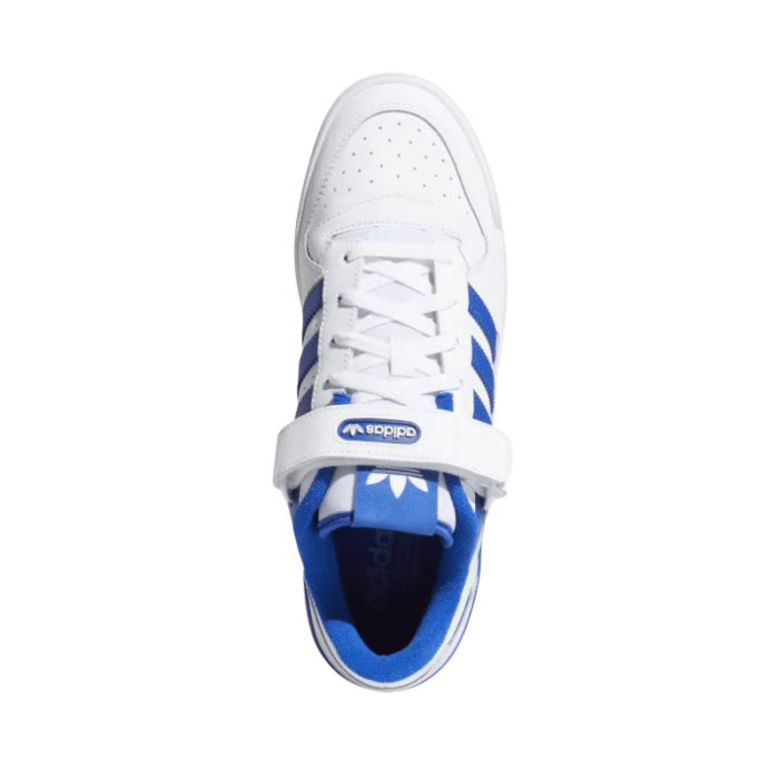 Adidas Forum Low - White Royal Blue - Image 3