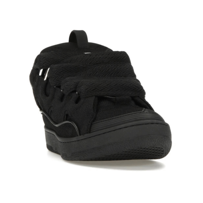 Lanvin Leather Curb - Triple Black - Image 4