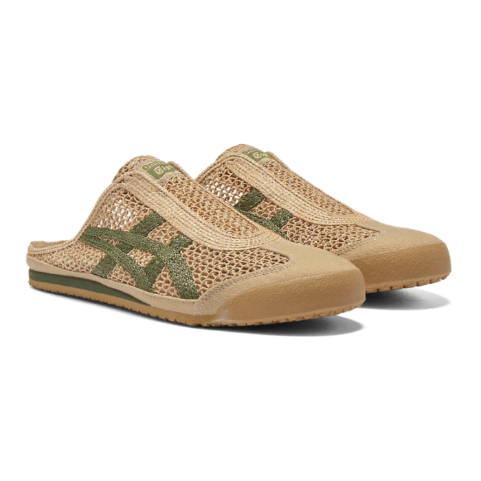 Onitsuka MEXICO 66 SABOT - BEIGE/GREEN - Image 3