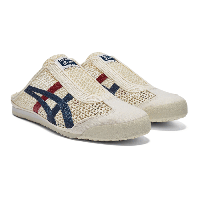 Onitsuka MEXICO 66 SABOT - CREAM/MAKO BLUE - Image 3