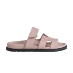 Hermes Chypre Sandal - Pink Suede