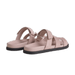 Hermes Chypre Sandal - Pink Suede - Image 3