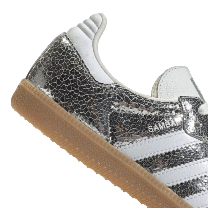 Adidas Samba OG - Silver Metallic / Cloud White / Core White - Image 4