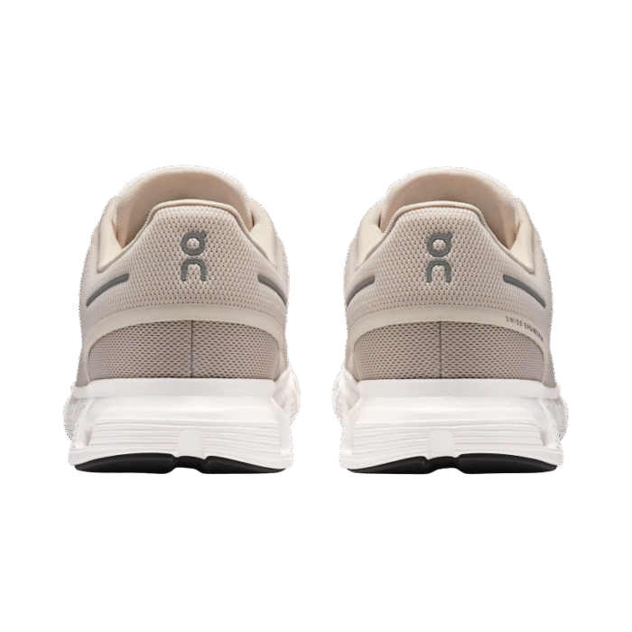 On Running Cloud 6 Pearl/White - Image 4