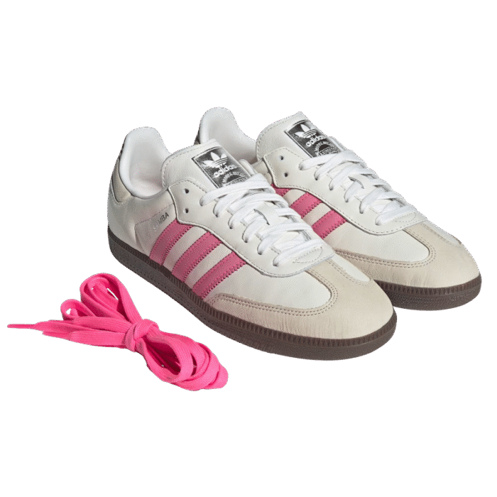 Adidas Samba OG - Cloud White / Lucid Pink / Wonder White - Image 5